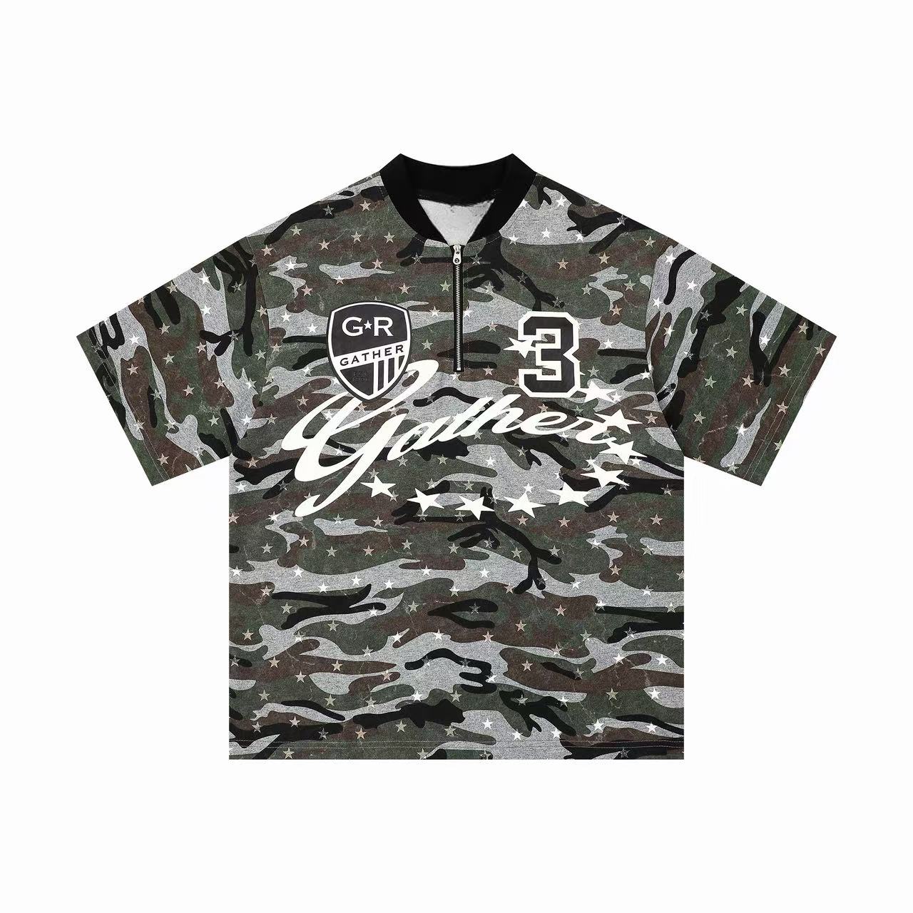 Omirad Camo Star Graphic Polo