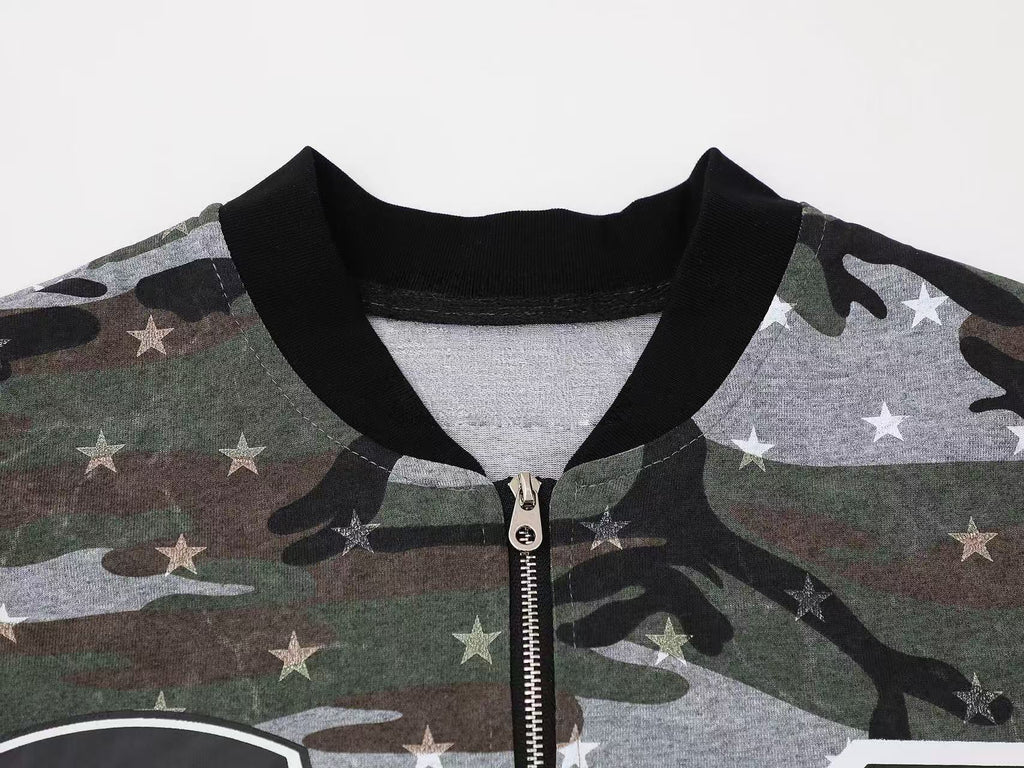 Omirad Camo Star Graphic Polo