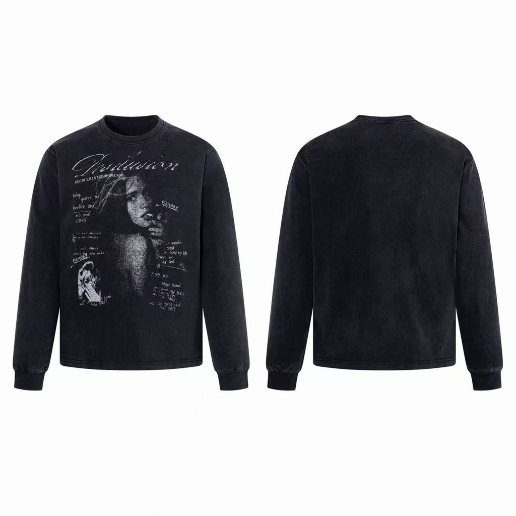 Omirad Washed Graphic Long Sleeve