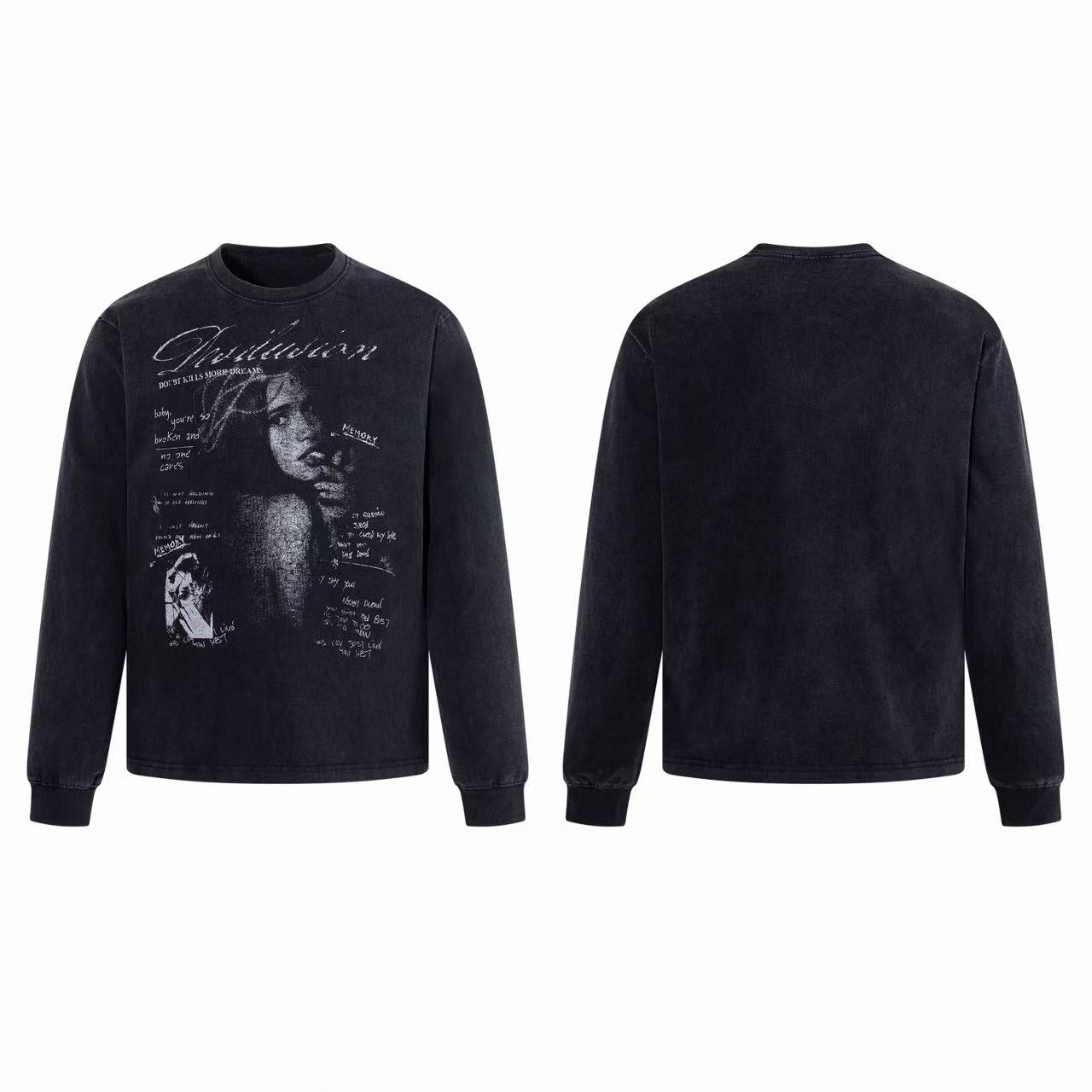 Omirad Washed Graphic Long Sleeve