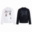 Omirad Fear Only Exists Distressed Long Sleeve Tee