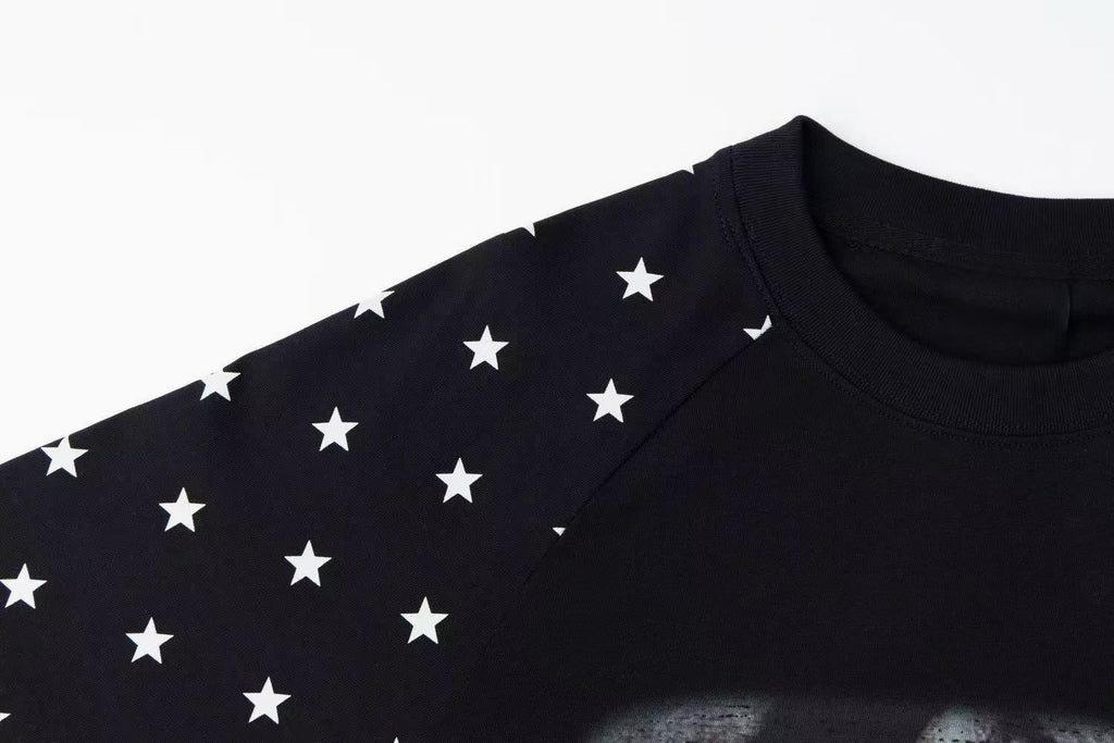 Omirad World God Star Sleeve Long Sleeve Tee