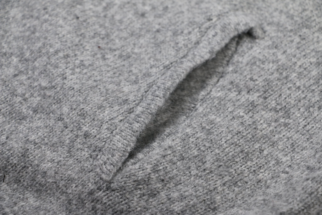 Omirad Vintage Star Knit Zip Hoodie