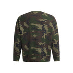 Omirad Camo Text Graphic Longsleeve