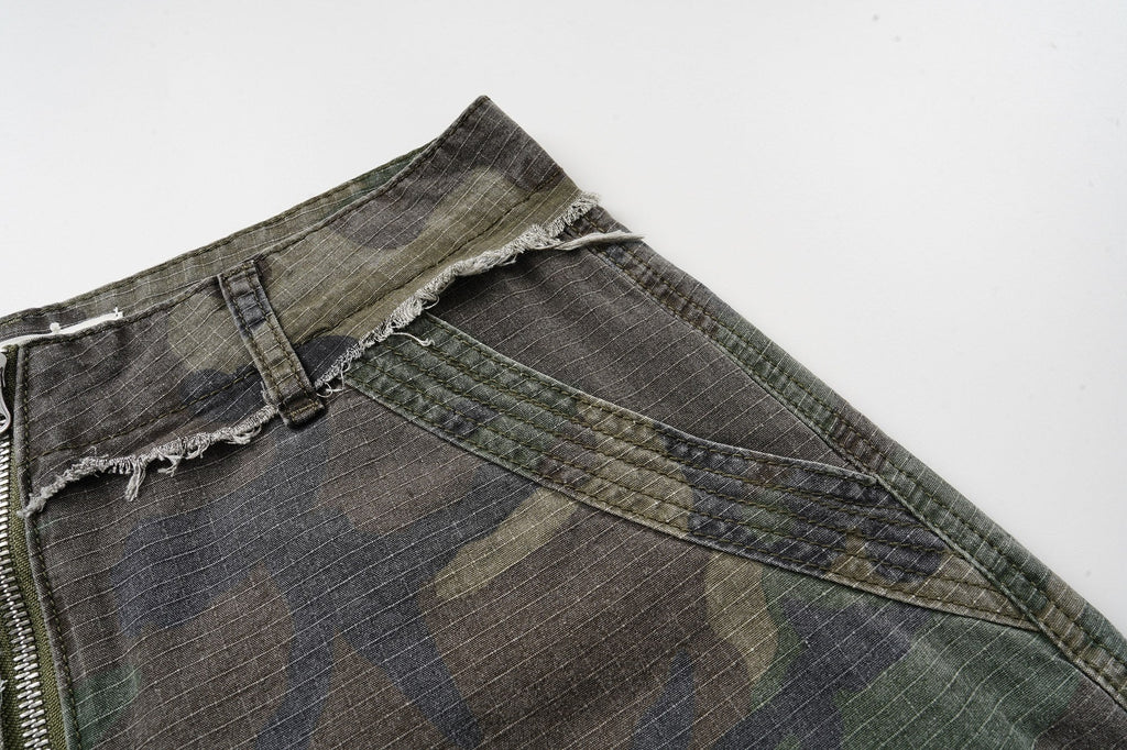 Omirad Camouflage Cargo Shorts