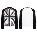 Omirad Vintage Union Jack Raglan Long Sleeve