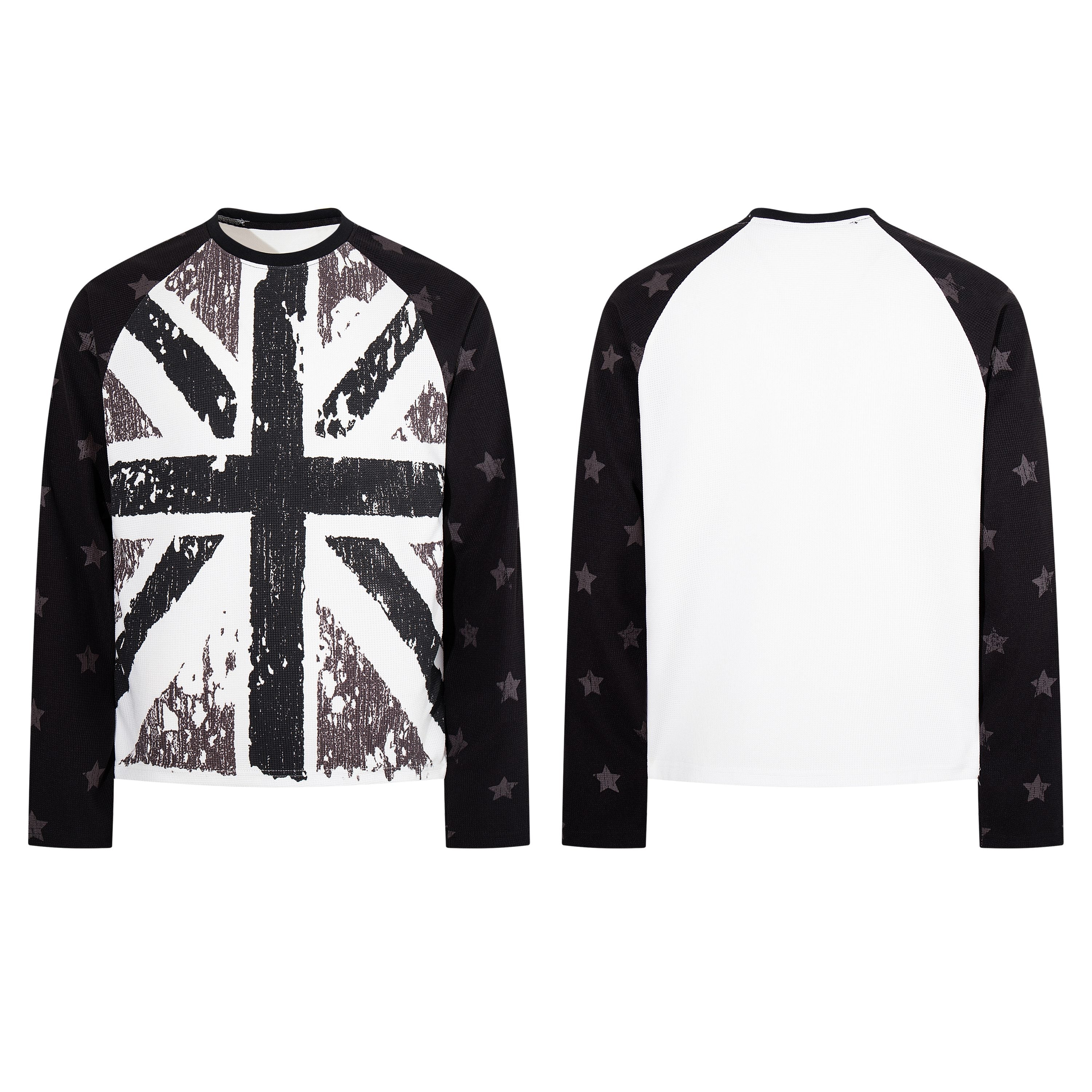 Omirad Vintage Union Jack Raglan Long Sleeve