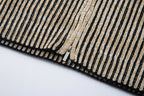 Omirad Striped Textured Zip Jacket