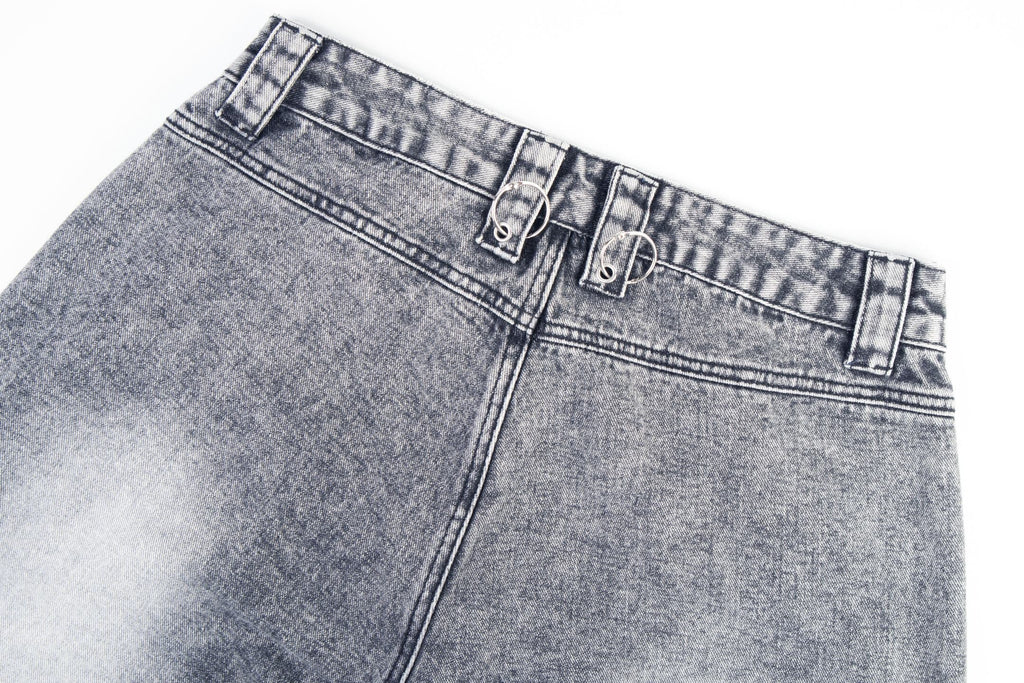 Omirad Convertible Utility Baggy Jeans