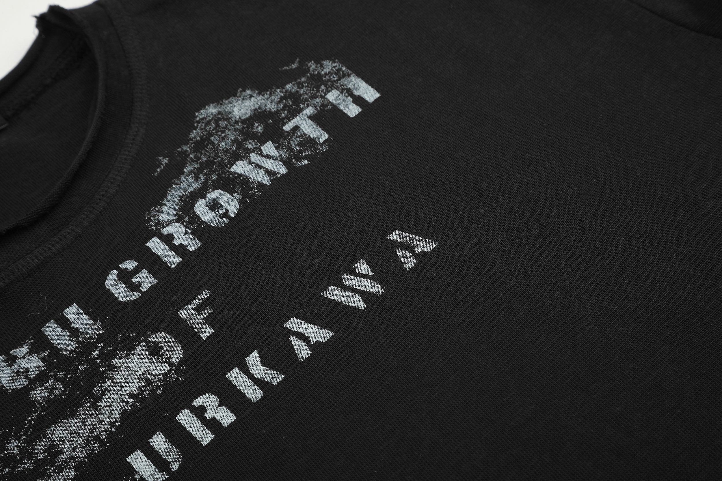 Omirad Washed Graphic Long Sleeve Tee