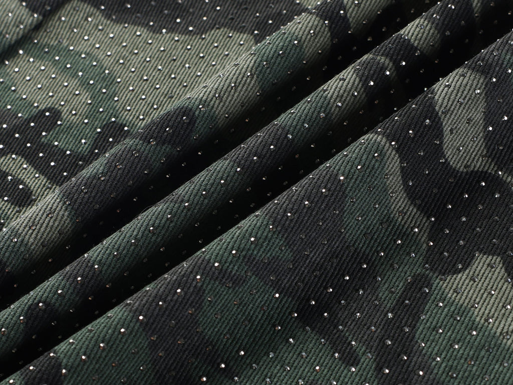 Omirad Camouflage Wide-Leg Jeans