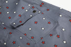 Omirad Star Print Wide-Leg Balloon Jeans