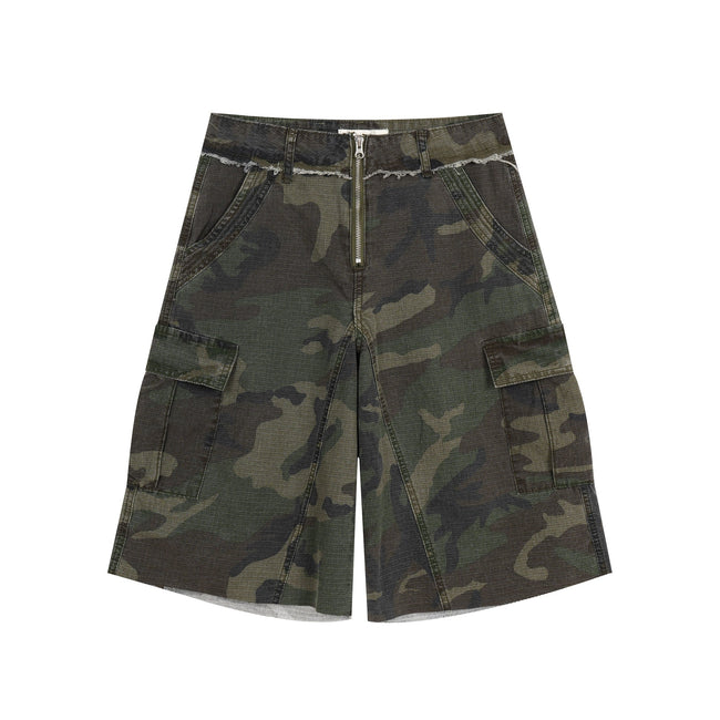 Omirad Camouflage Cargo Shorts Main Image