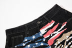 Omirad Vintage Flag Baggy Jeans