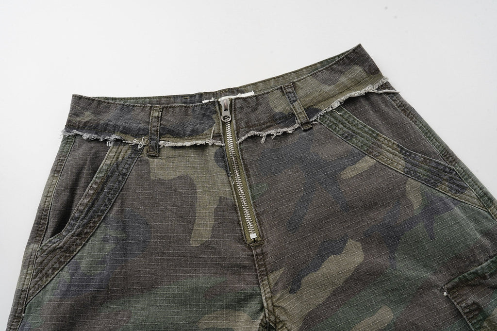 Omirad Camouflage Cargo Shorts
