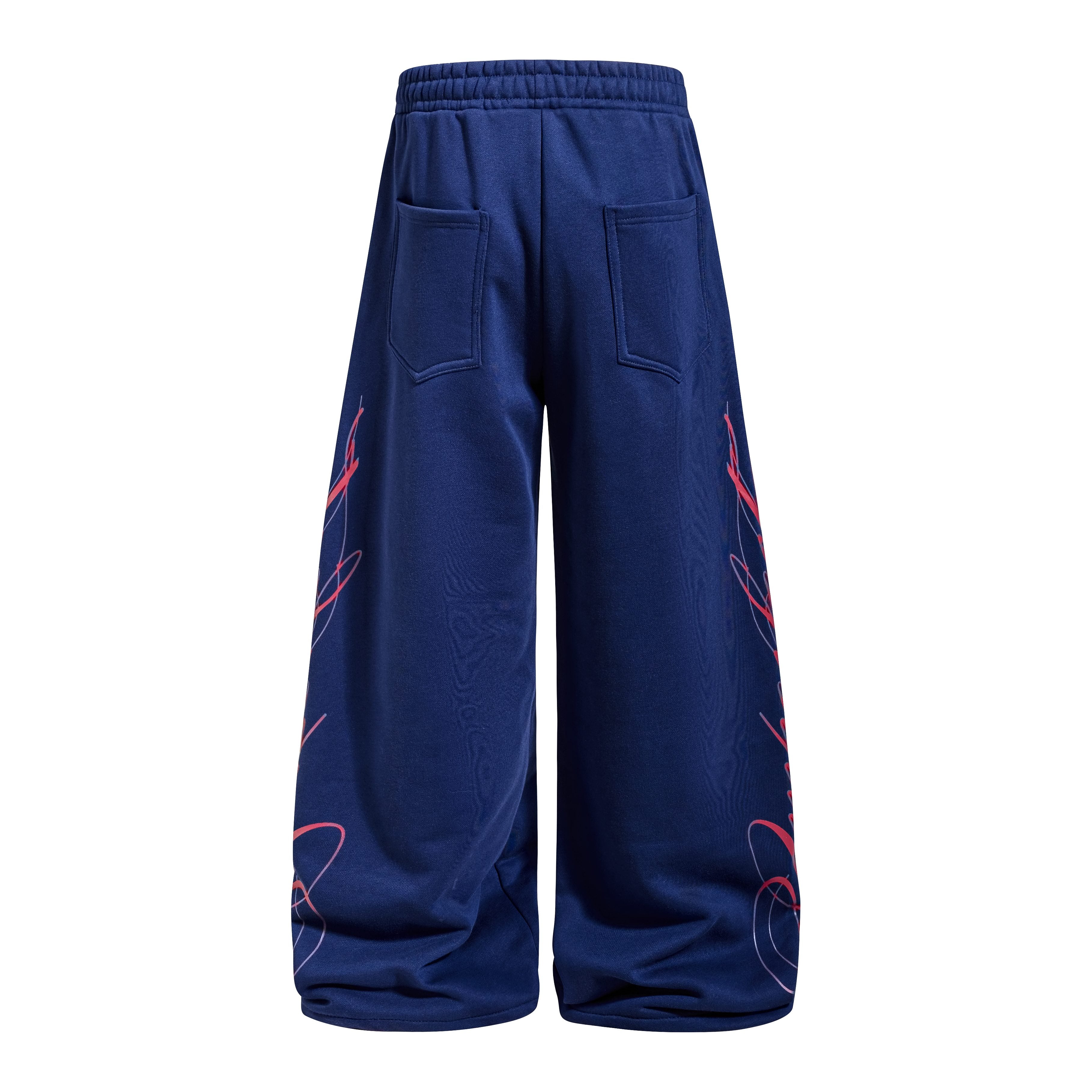 Omirad Wide-Leg Graphic Sweatpants