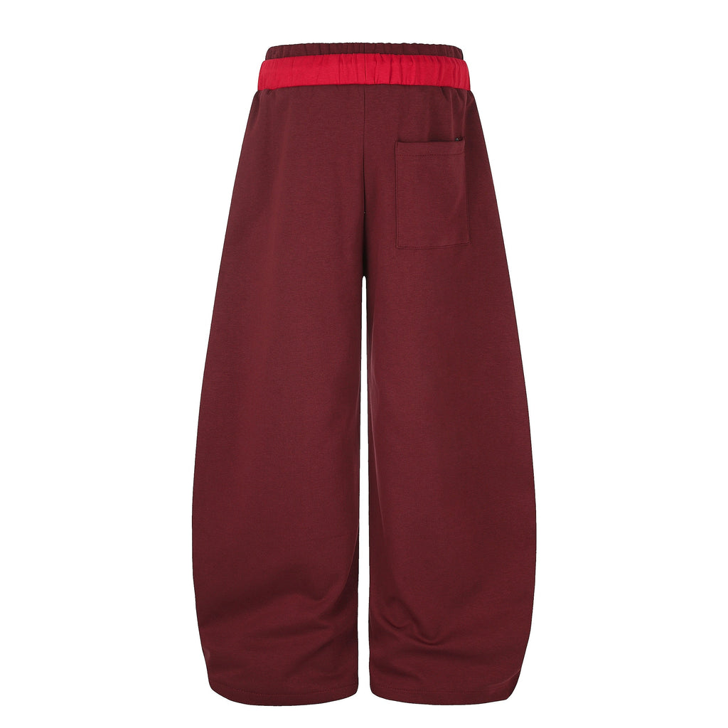 Omirad Soccer Crest Wide-Leg Track Pants