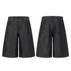 Omirad Raw Denim Baggy Shorts