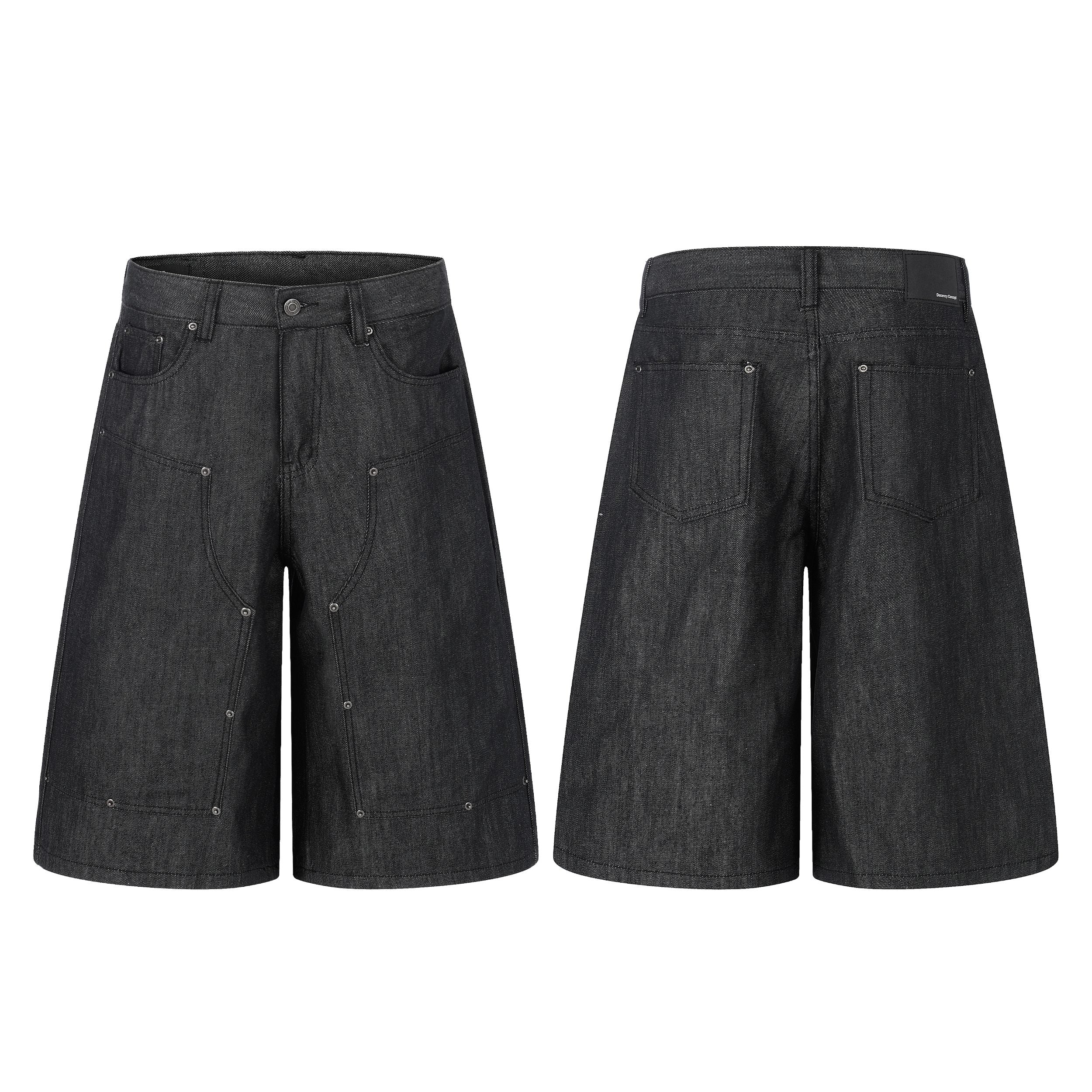Omirad Raw Denim Baggy Shorts