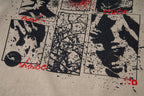 Omirad Layered Camo-Sleeve Distressed Graphic Tee