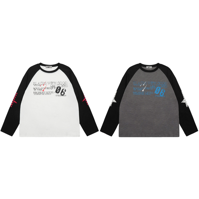 Omirad Raglan Graphic Long-Sleeve Tee Hover Image