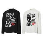 Omirad Graphic Collage Long-Sleeve Tee