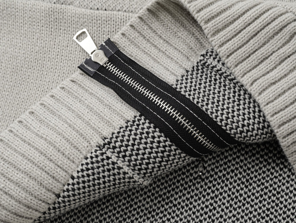 Omirad Eye Vision Knit Zip Cardigan