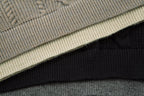 Omirad Vintage Cable Knit Polo Sweater