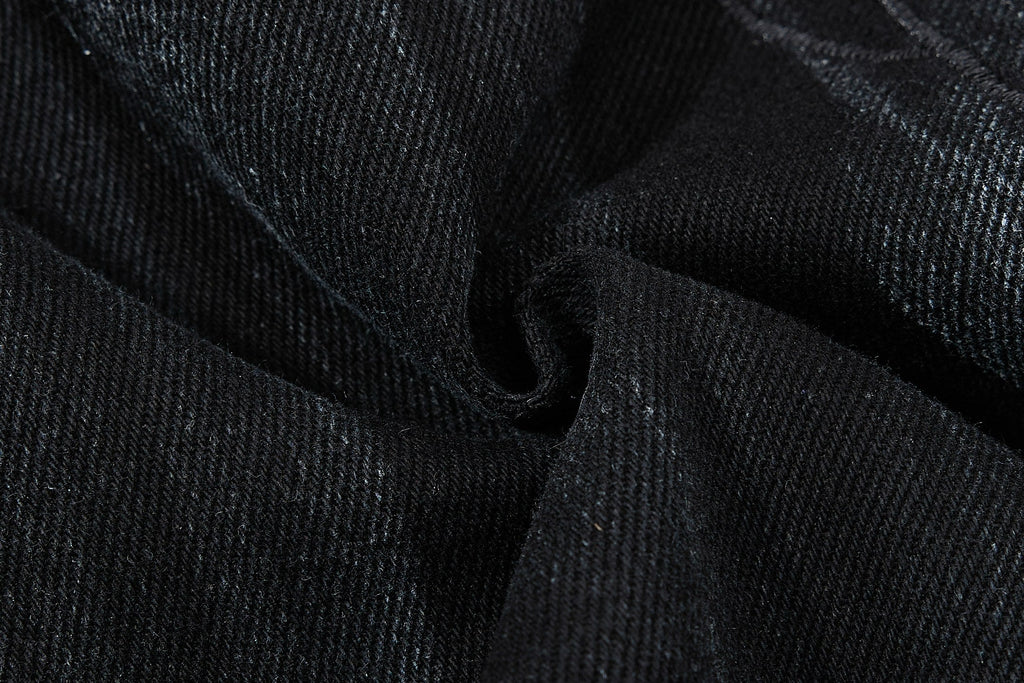 Omirad Washed Utility Flare Denim Jeans