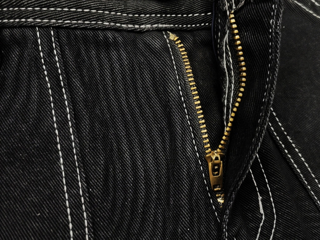 Omirad Angel Wing Graffiti Wide-Leg Jeans