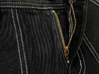 Omirad Angel Wing Graffiti Wide-Leg Jeans