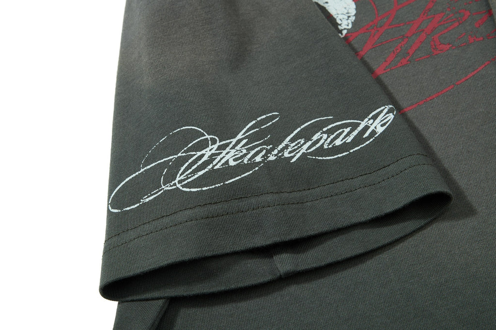 Omirad Vintage Graphic Polo Tee