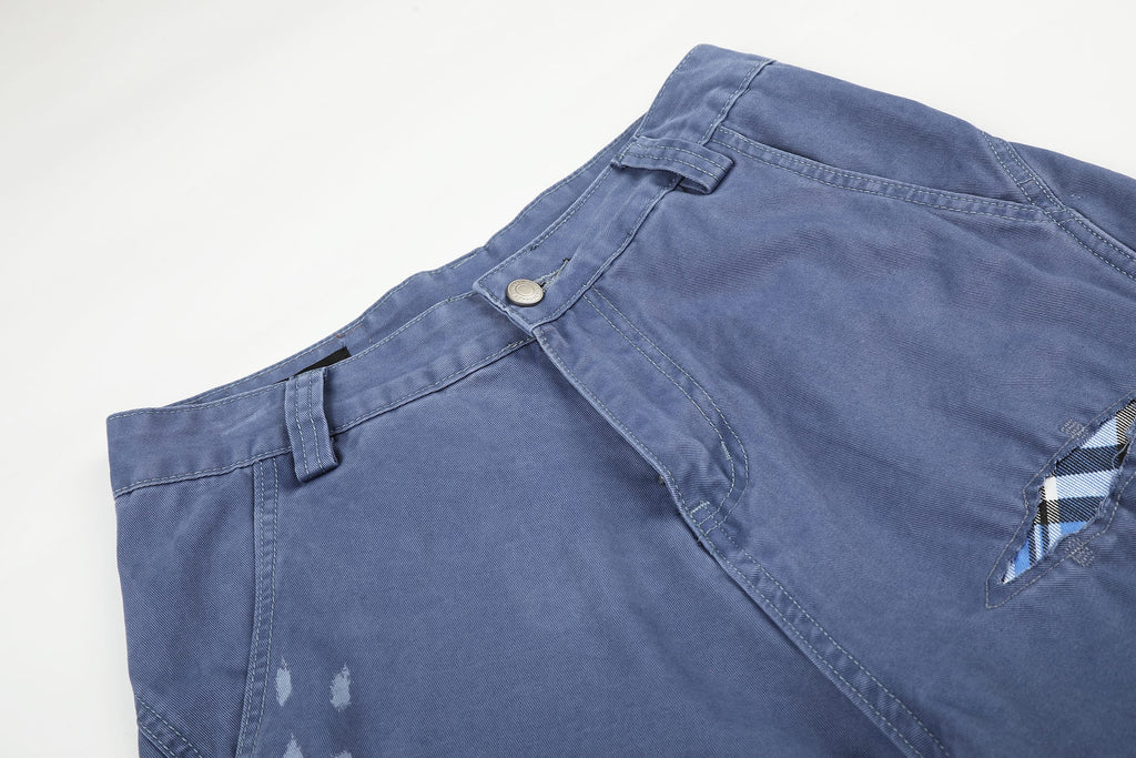 Omirad Distressed Utility Cargo Shorts