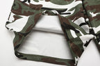 Omirad Camo Print Loose Shorts