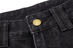 Omirad Distressed Panel Wide-Leg Denim Jeans