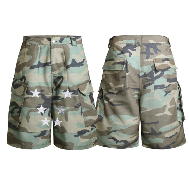 Omirad Camo Star Cargo Shorts Hover Image