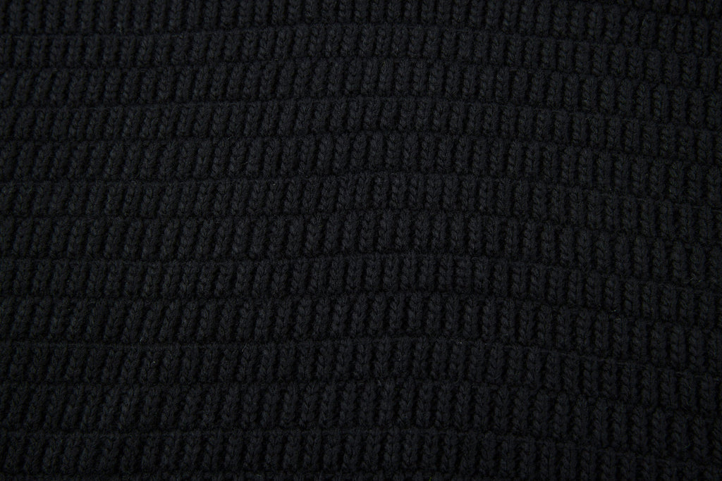 Omirad Striped Knit Polo Sweater