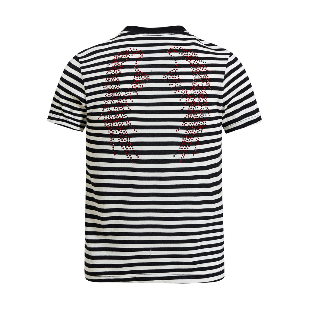 Omirad Rhinestone Stripe Tee