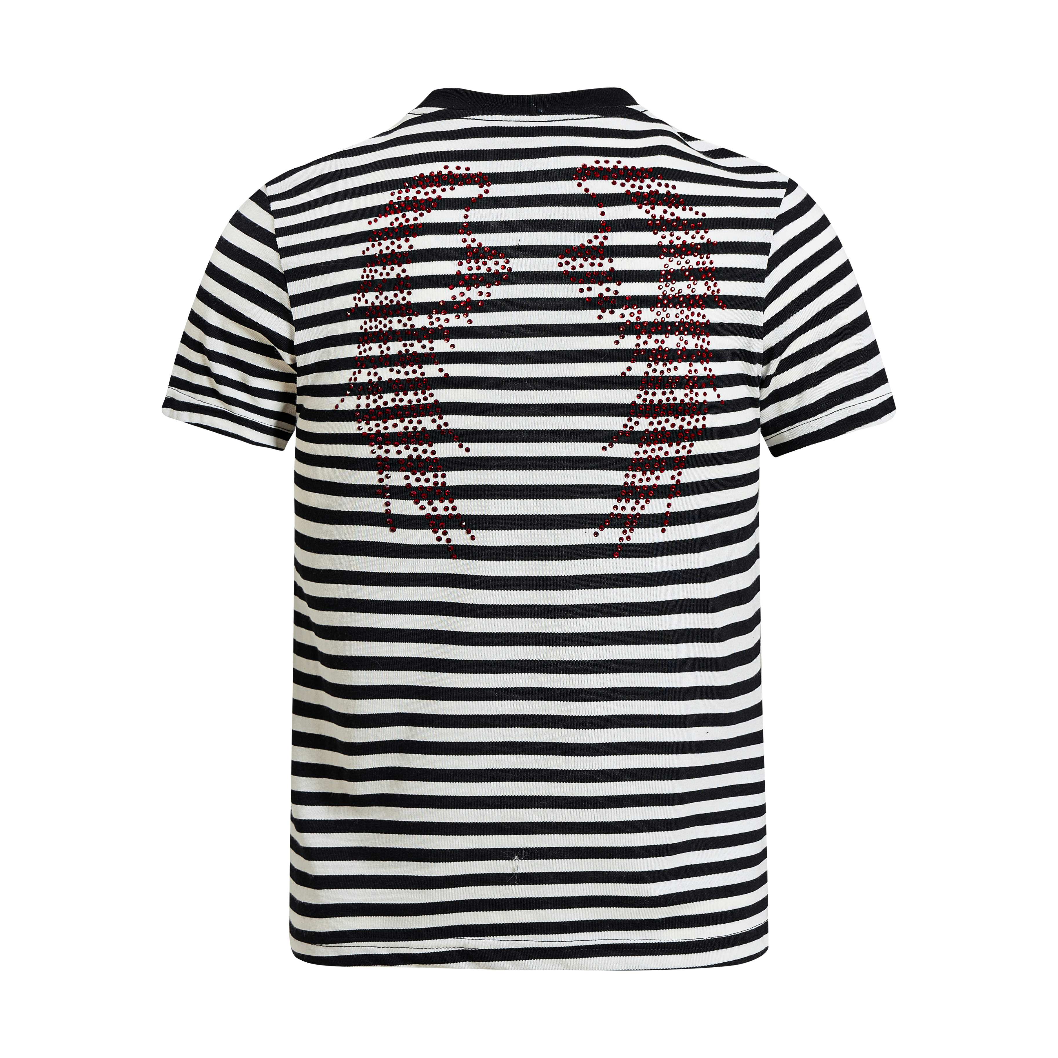 Omirad Rhinestone Stripe Tee