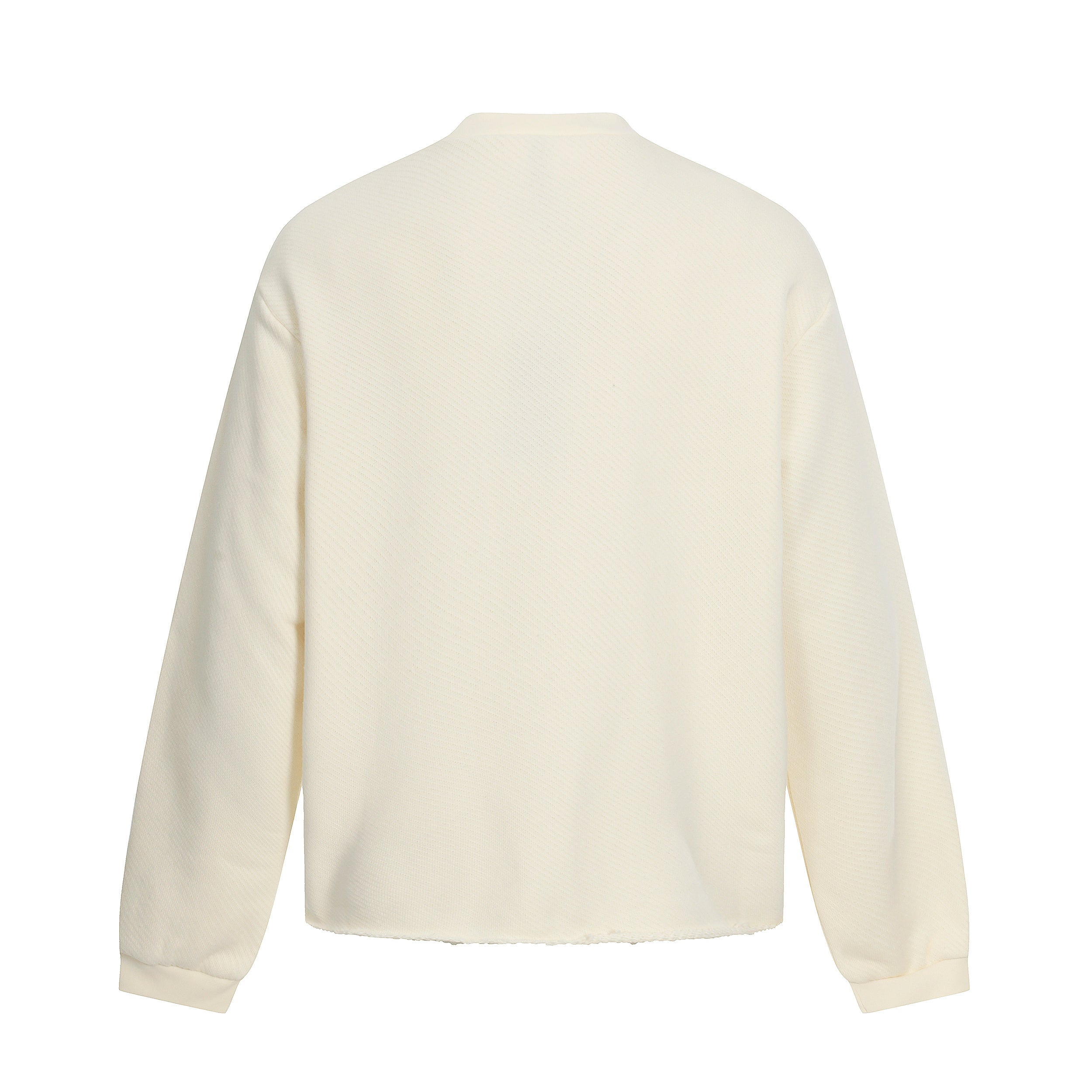 Omirad Graphic Textured Sweatshirt