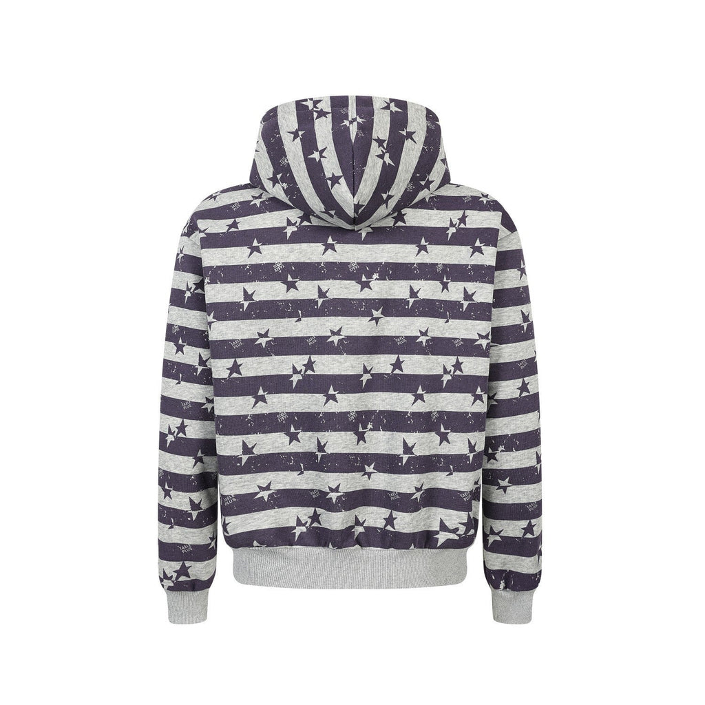 Omirad Zip-Up Graphic Hoodie