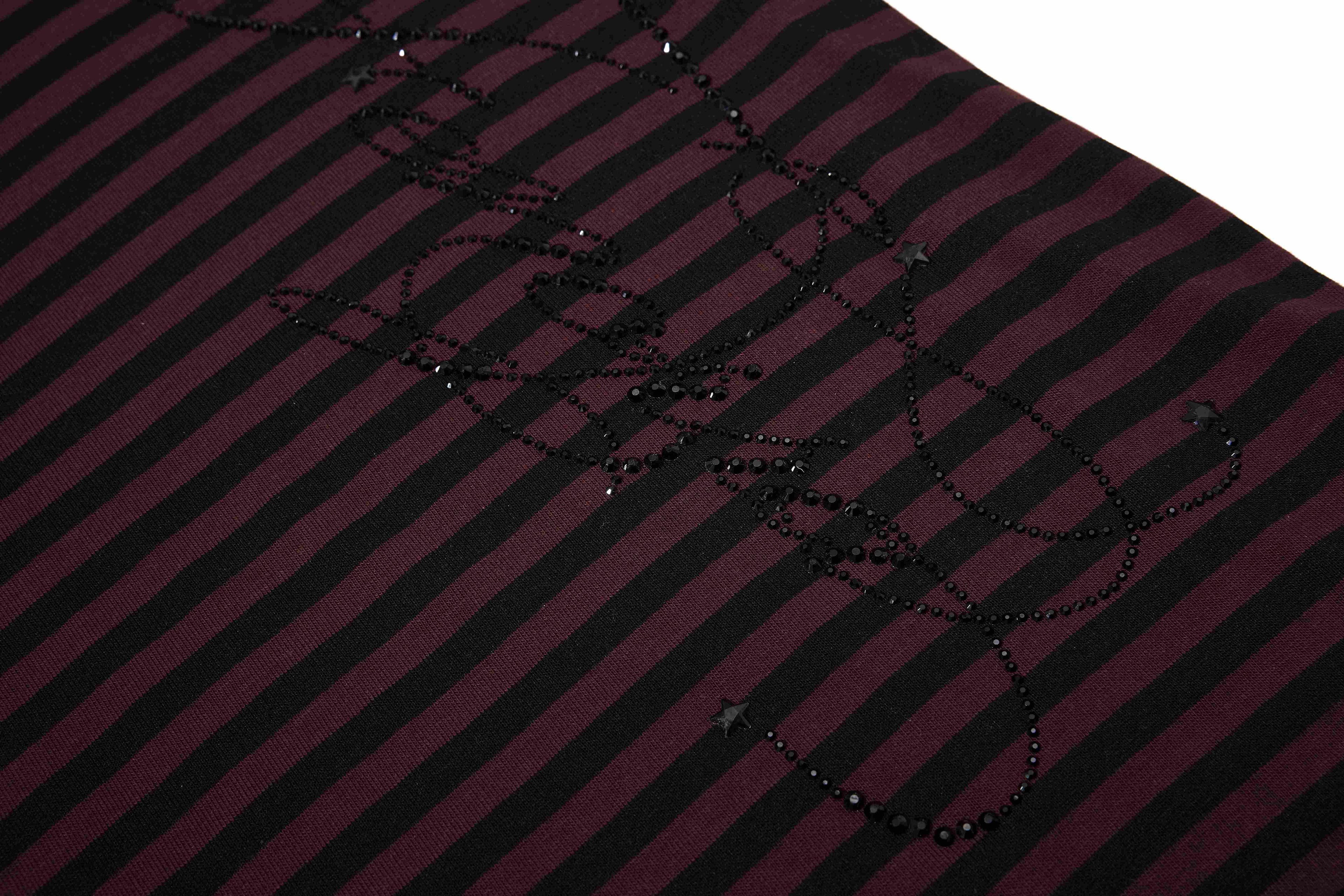 Omirad Rhinestone Stripe Tee
