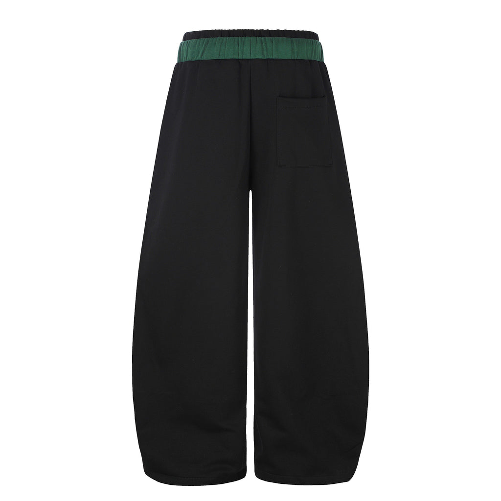 Omirad Soccer Crest Wide-Leg Track Pants