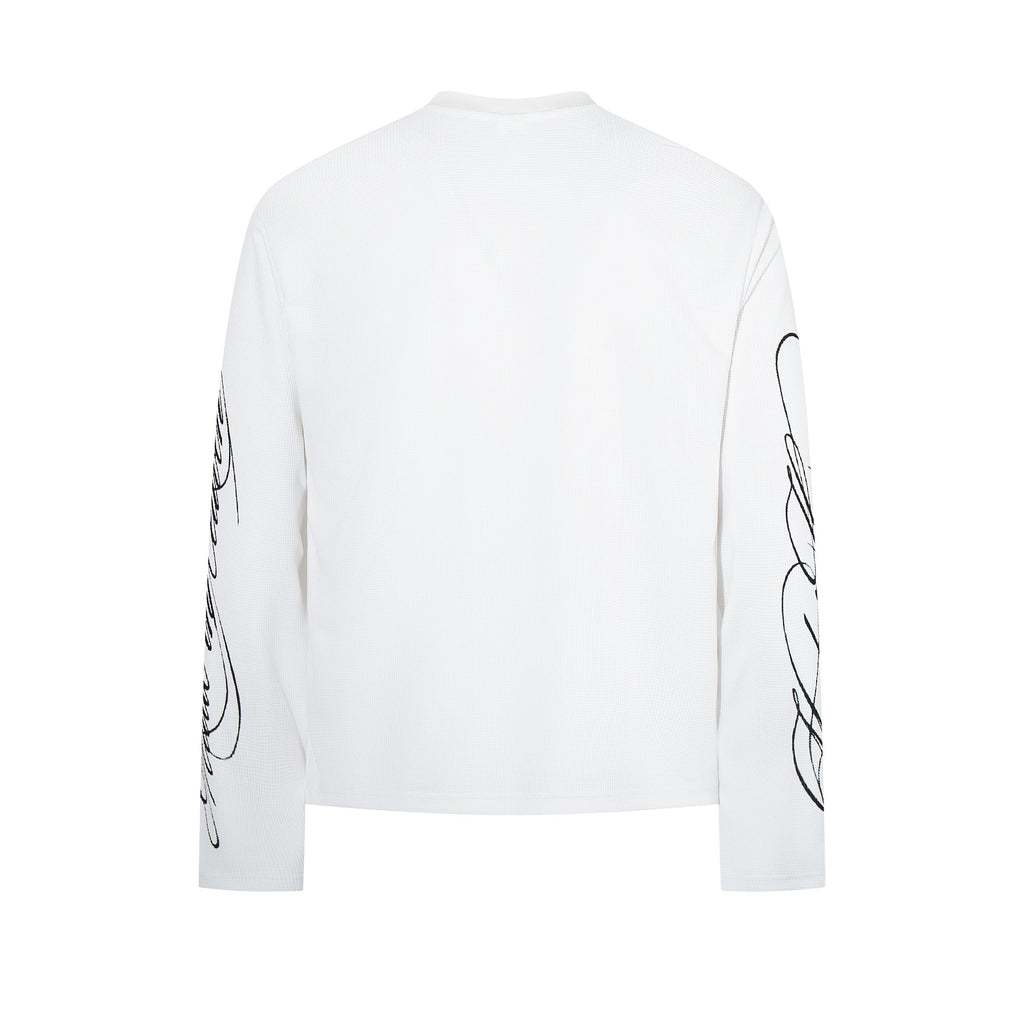 Omirad Gothic Crest Graphic Long Sleeve