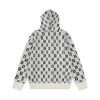 Omirad DK Allover Knit Zip Hoodie