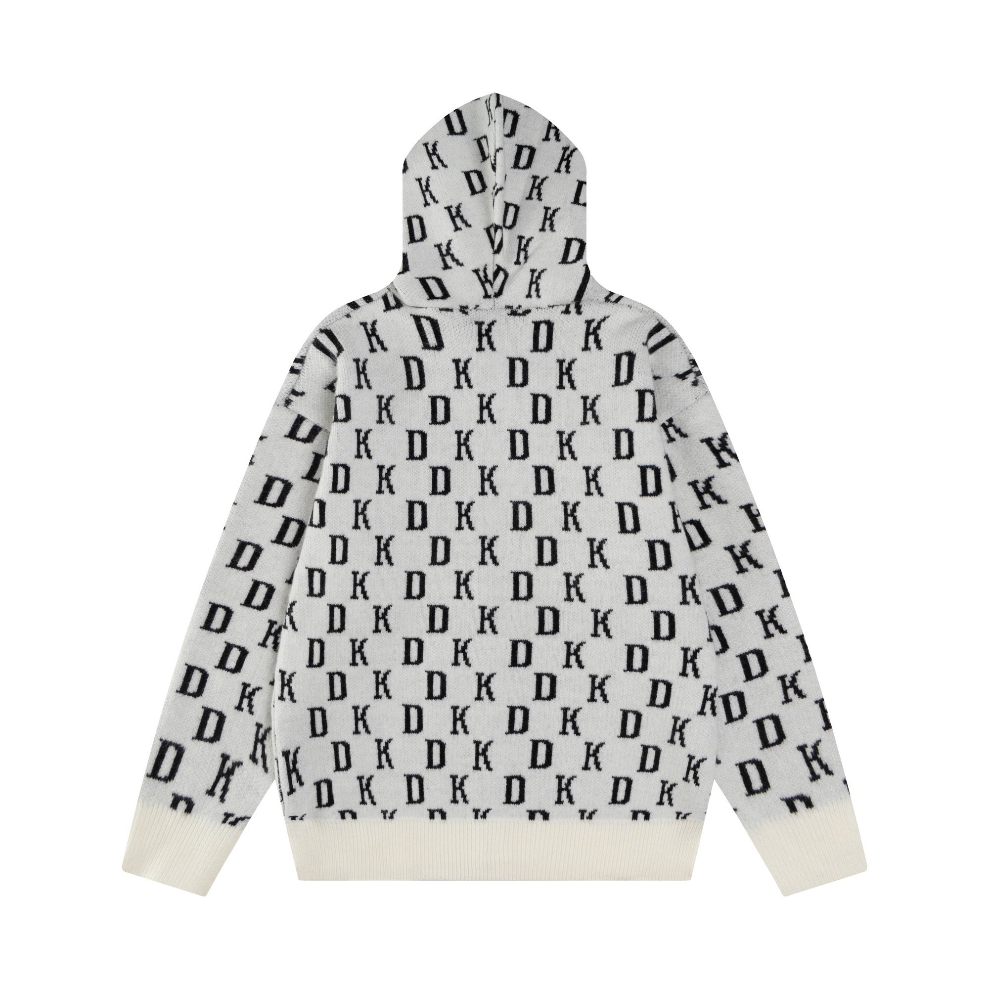 Omirad DK Allover Knit Zip Hoodie
