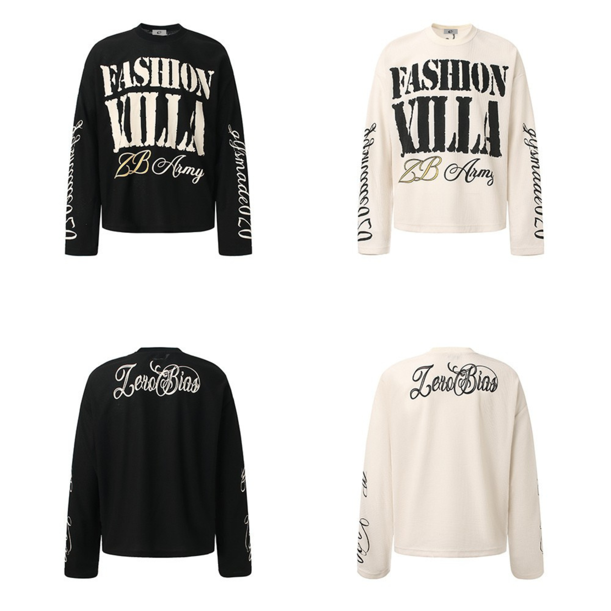 Omirad Fashion Villa Waffle Long Sleeve