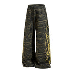 Omirad Wide-Leg Graphic Sweatpants