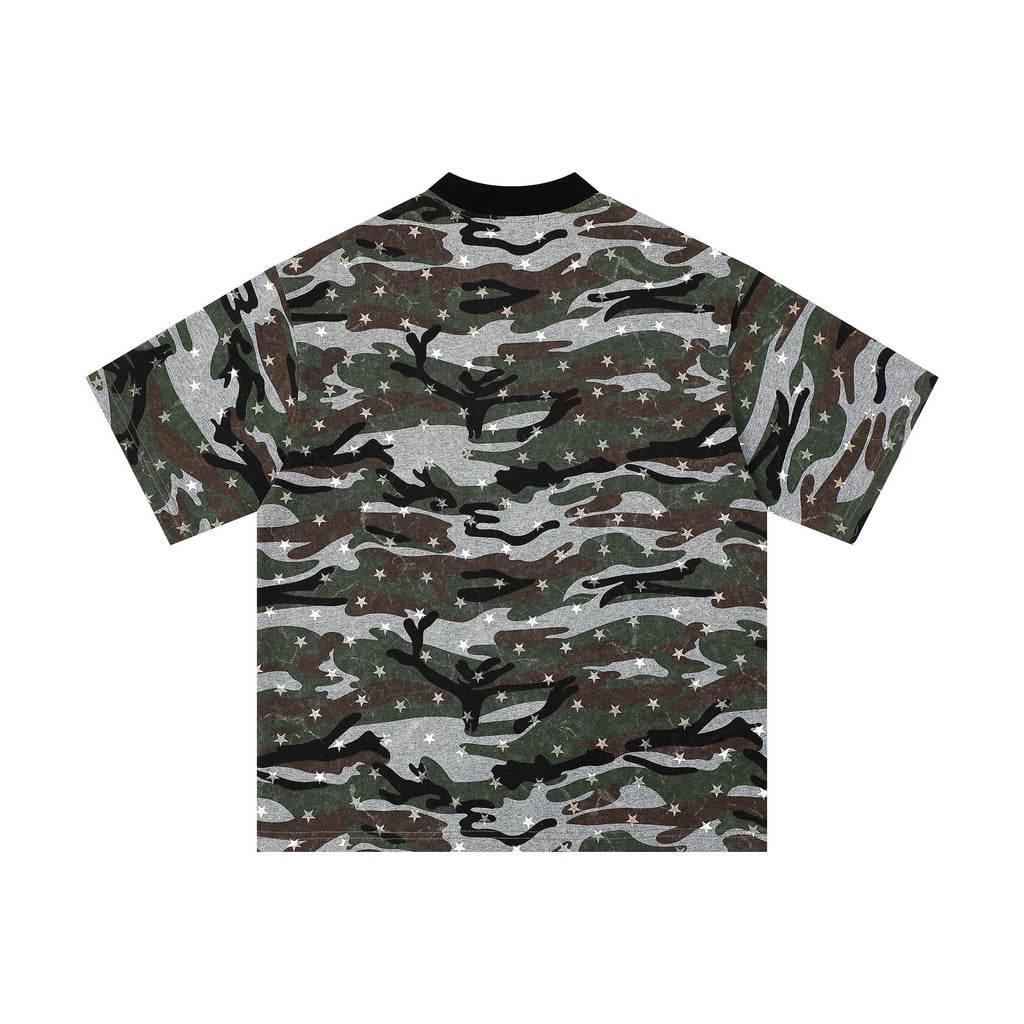 Omirad Camo Star Graphic Polo