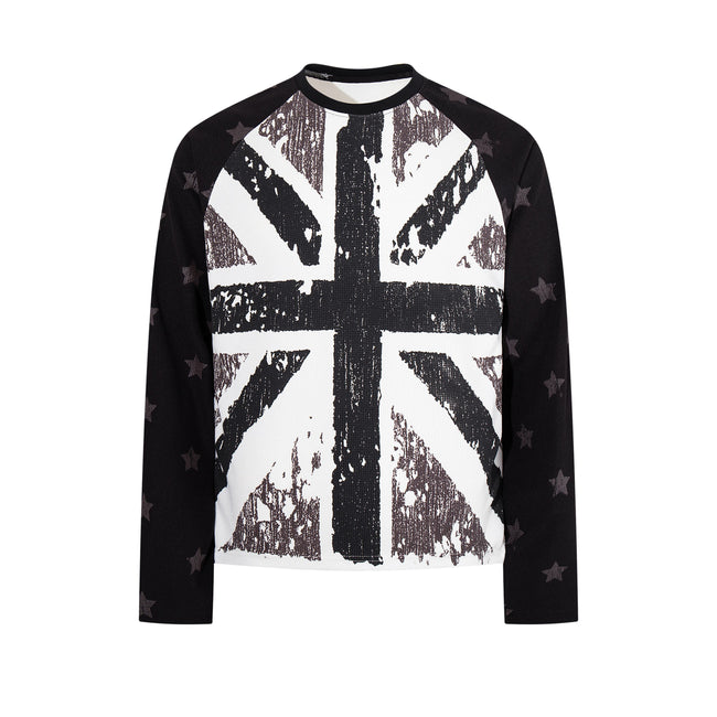 Omirad Vintage Union Jack Raglan Long Sleeve Main Image